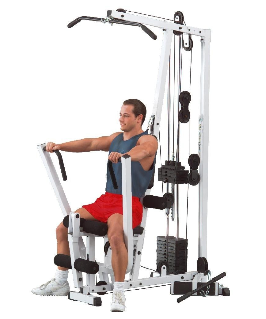 body solid exm1500s single stack home gym